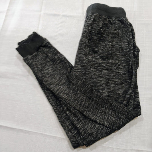 PONY Gray and Black Logo and Drawstring Sweatpants (Small)