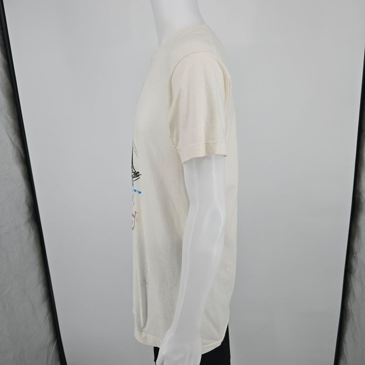 Distressed Vintage 1990s Screen Stars Boston Tall Ships Souvenir T-Shirt (M)