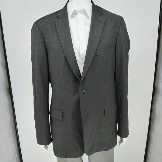 Boss Hugo Boss Charcoal Pasolini/Movie US_1 Suit Jacket Sport Coat Blazer (42L)