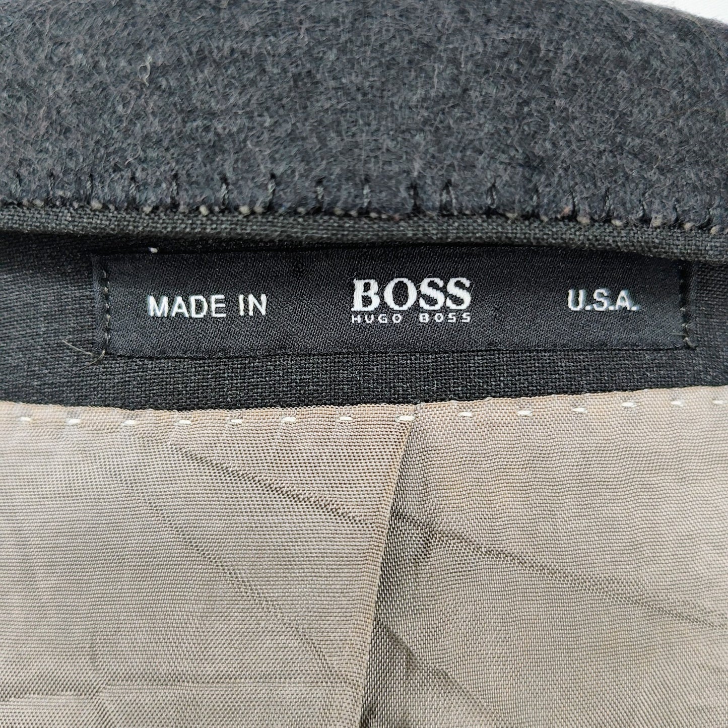 Boss Hugo Boss Charcoal Pasolini/Movie US_1 Suit Jacket Sport Coat Blazer (42L)