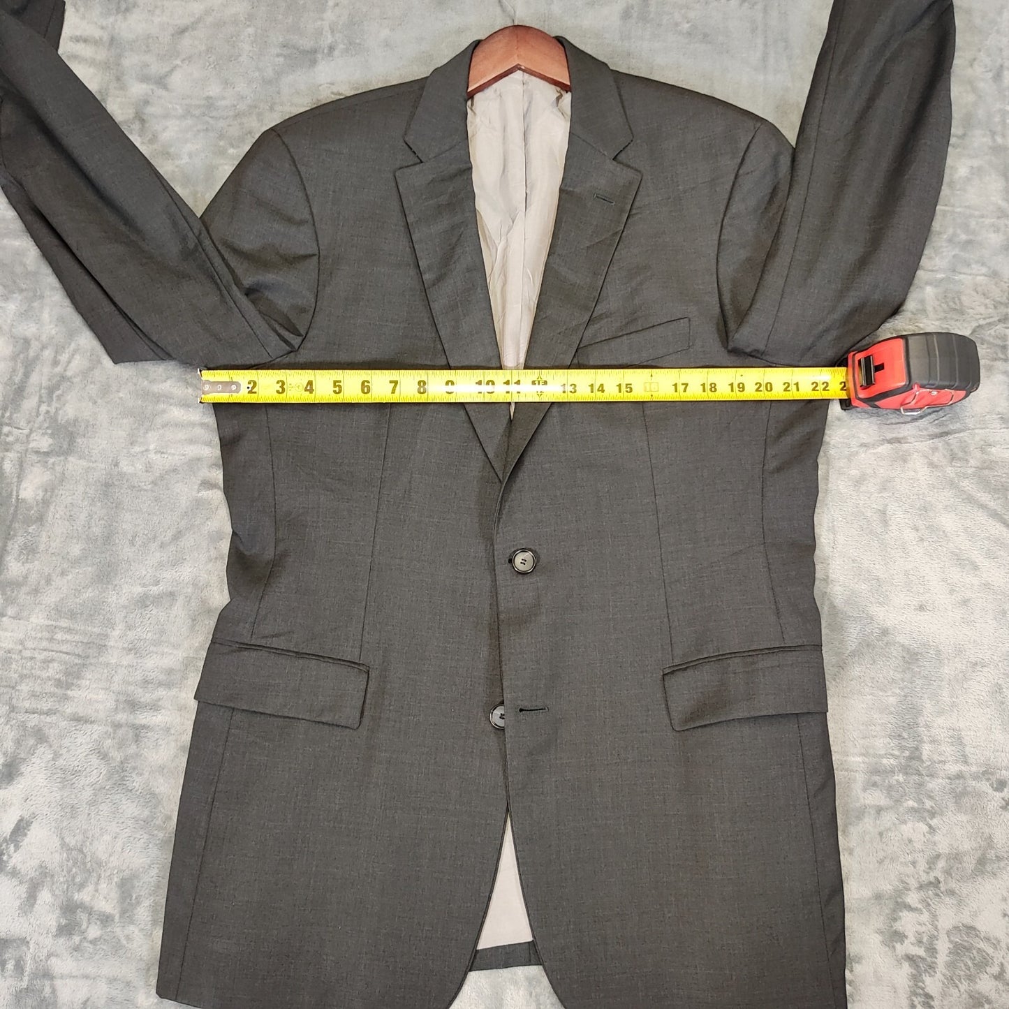 Boss Hugo Boss Charcoal Pasolini/Movie US_1 Suit Jacket Sport Coat Blazer (42L)