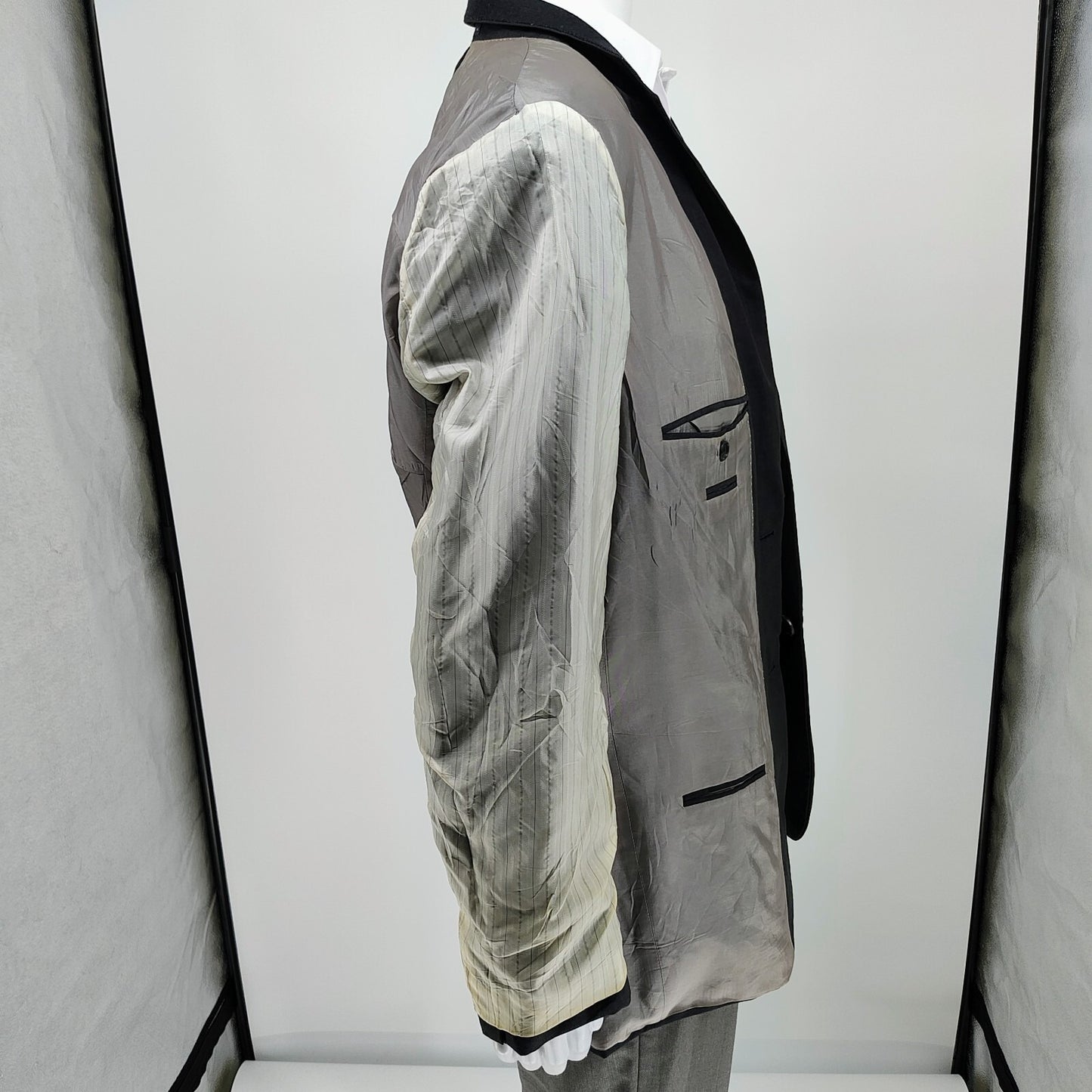 Boss Hugo Boss Charcoal Pasolini/Movie US_1 Suit Jacket Sport Coat Blazer (42L)