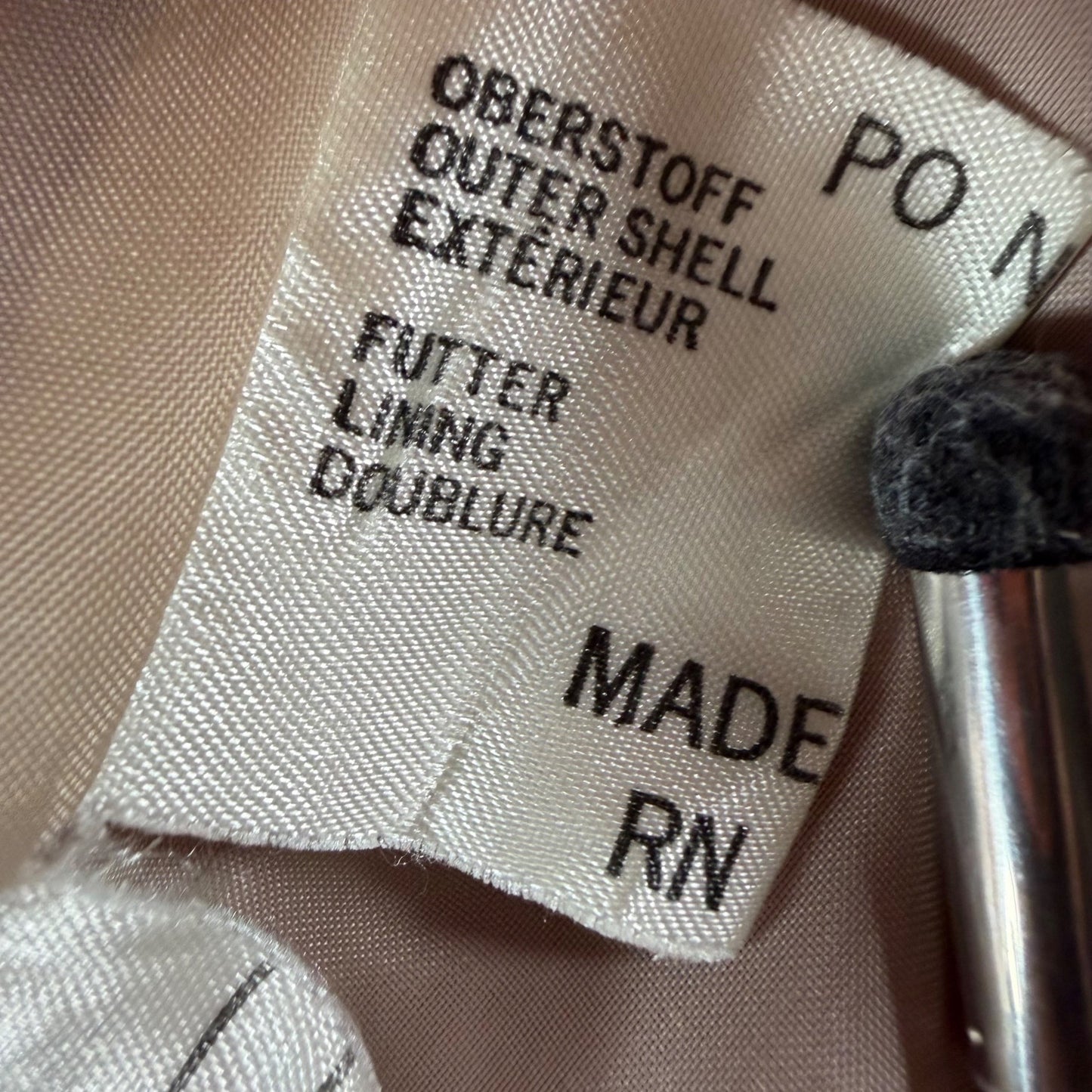 Vintage 1980s Style Auto Carrera Design Synthwave Nylon Windbreaker Jacket (L)