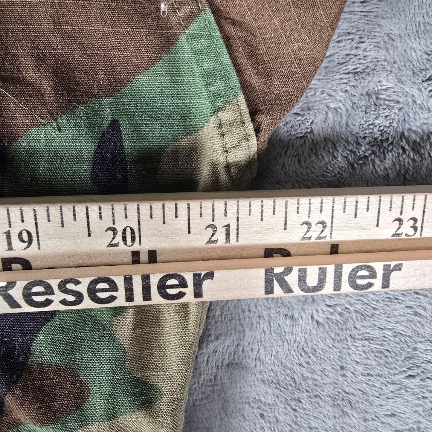 Vintage 1999 U.S Army Woodland Camouflage Pattern Hot Weather Combat Coat (S)
