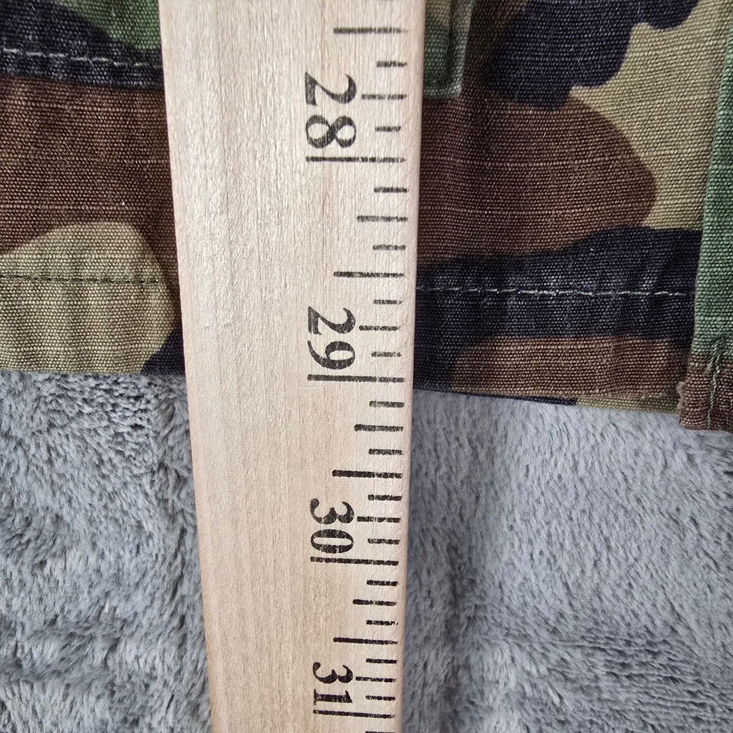Vintage 1999 U.S Army Woodland Camouflage Pattern Hot Weather Combat Coat (S)
