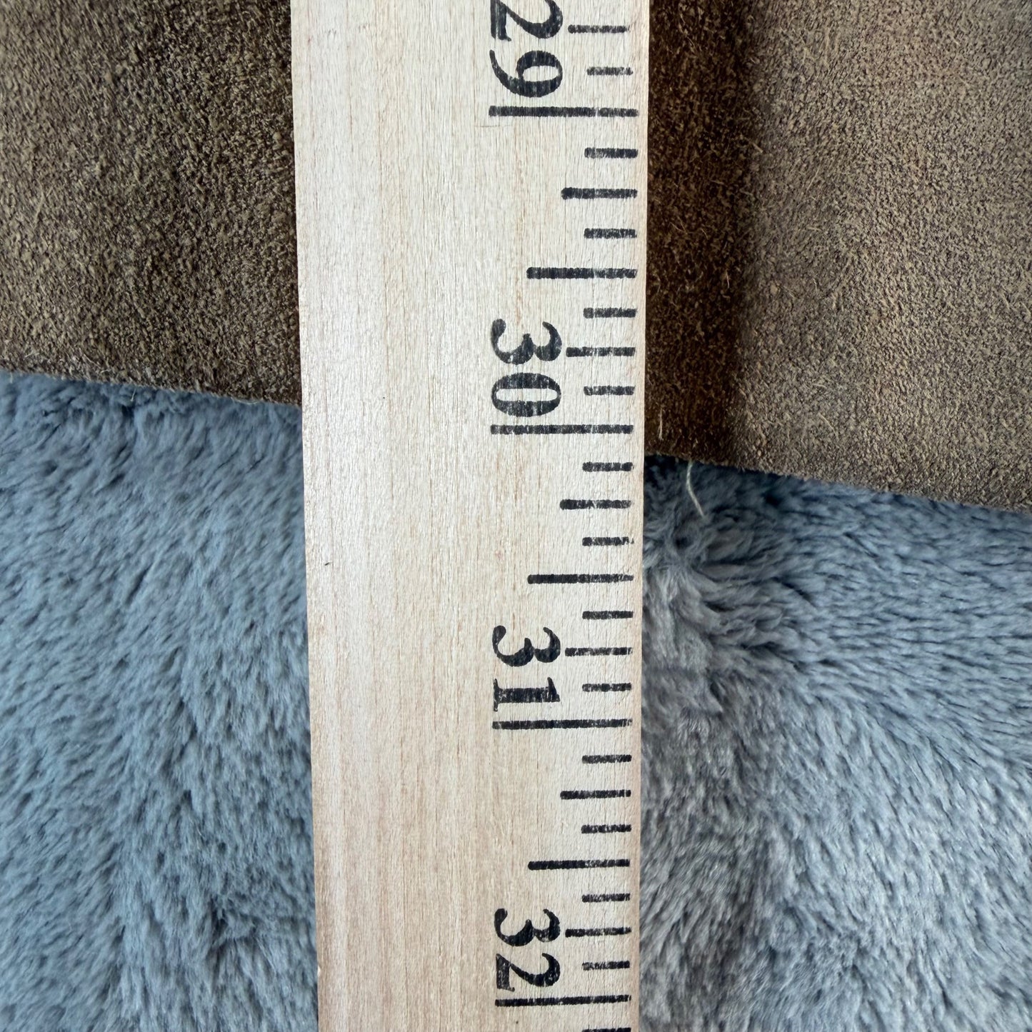 Vintage 1980s Jordache Brown Suede Leather Open Front Jacket/Car Coat (XL)