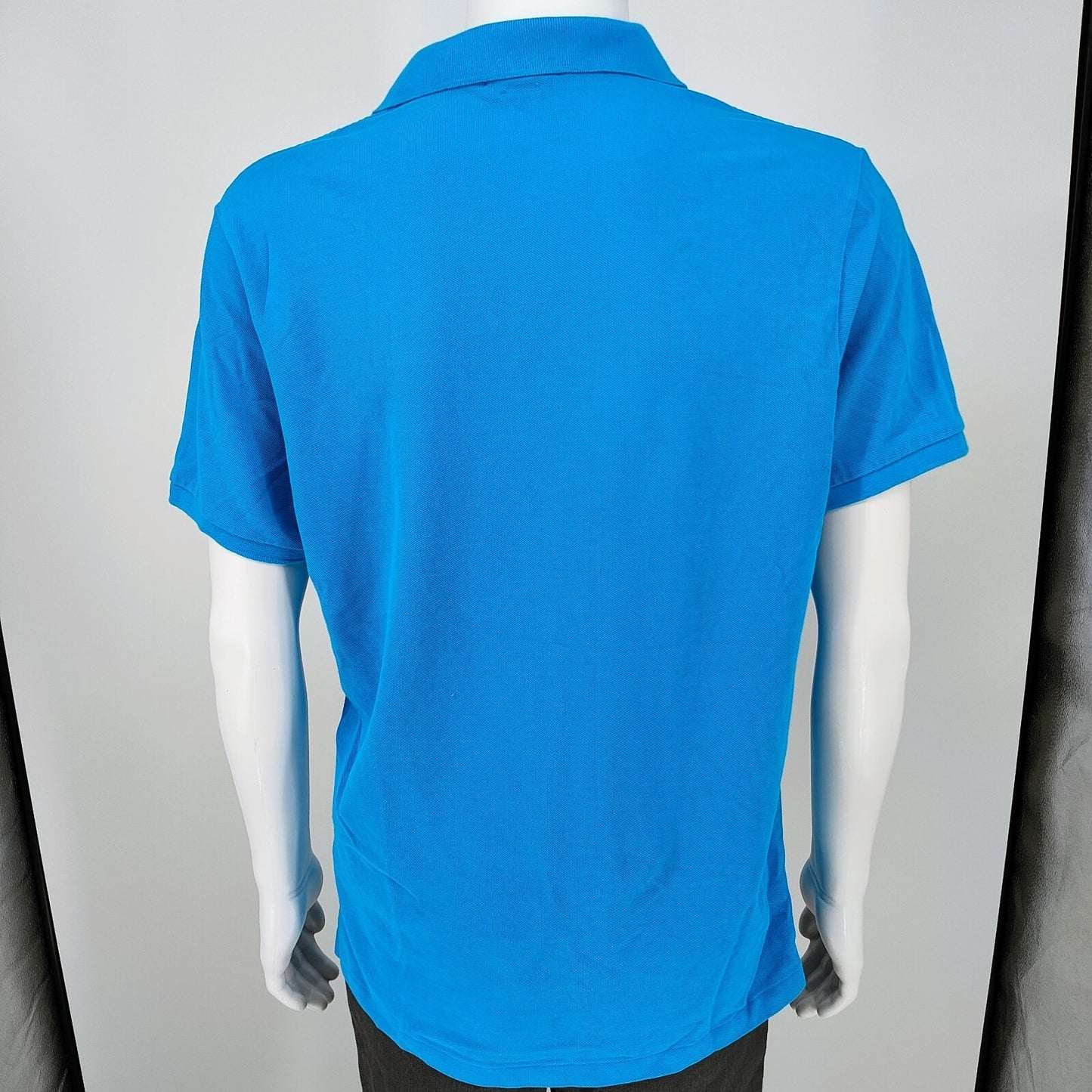 Polo Ralph Lauren Blue Classic Fit Polo with Yellow Chest Pony Logo (Large)