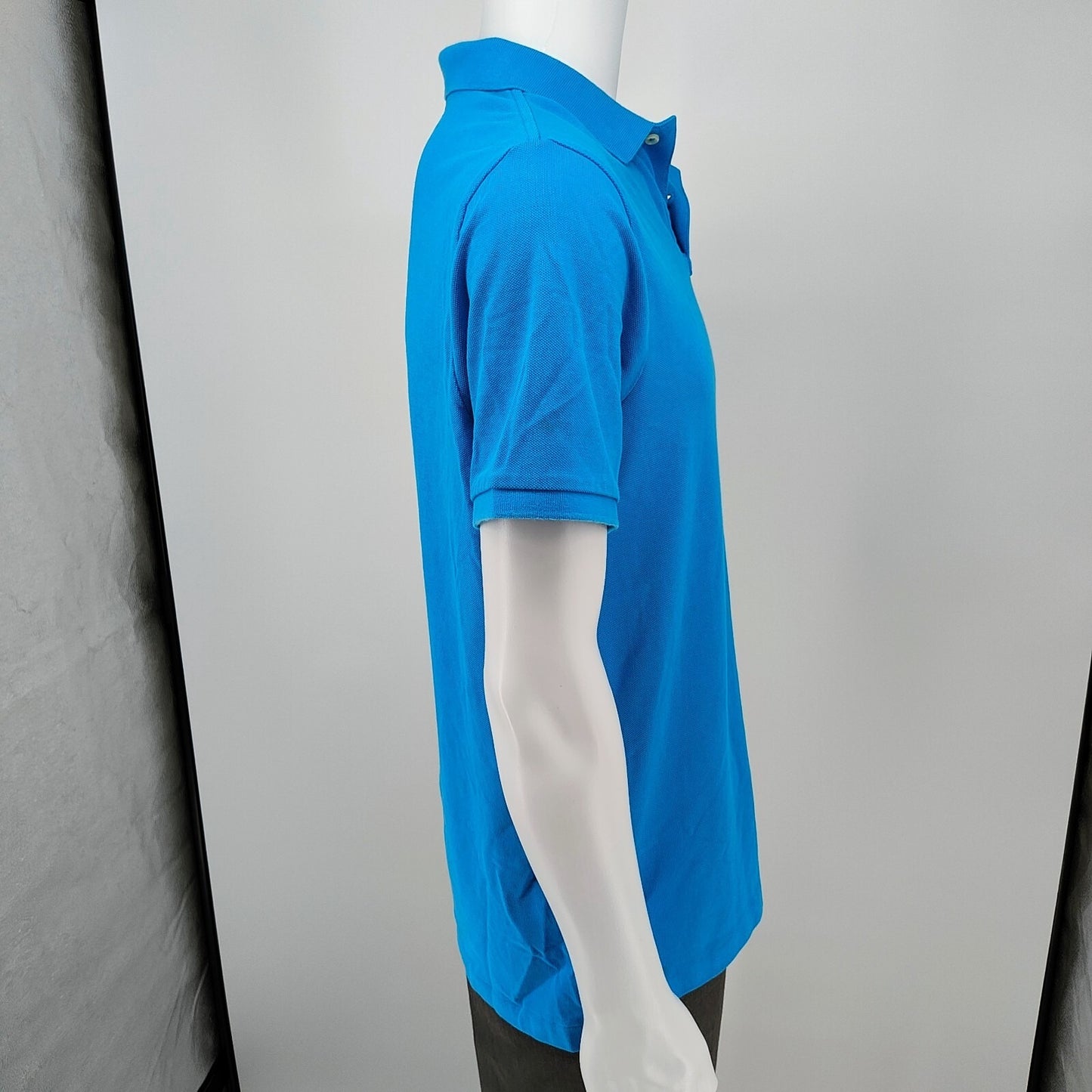 Polo Ralph Lauren Blue Classic Fit Polo with Yellow Chest Pony Logo (Large)