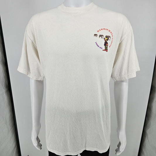 Vintage 1998-99 Emory University Harris Hall Krusty The Clown T-Shirt (L/XL)
