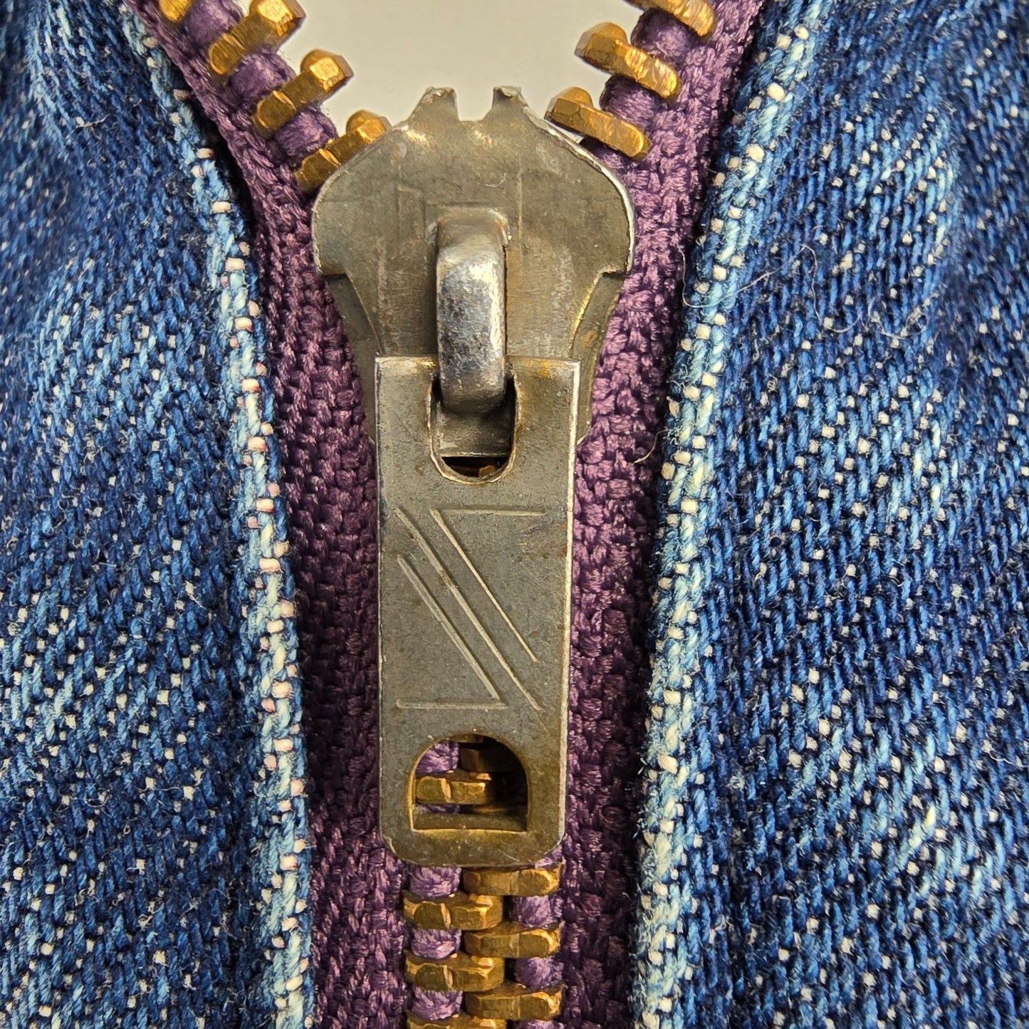 Vintage 1980s Learsi Women's Batwing/Dolman Sleeve Reversible Denim Jacket (M)