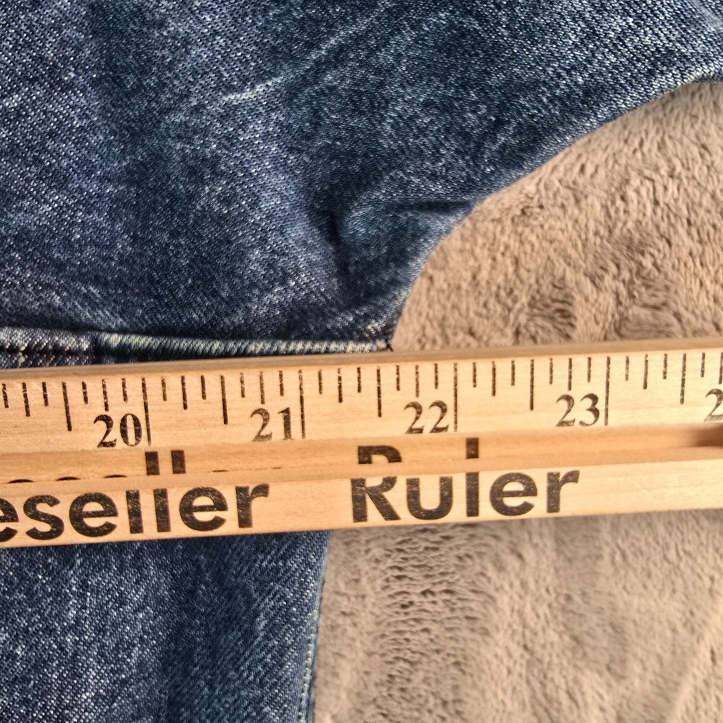 Vintage 1980s Learsi Women's Batwing/Dolman Sleeve Reversible Denim Jacket (M)