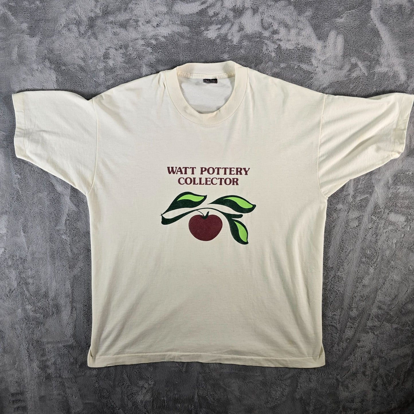 Vintage 1990s Fruit of the Loom Best Watt Pottery Collector T-Shirt (XL)