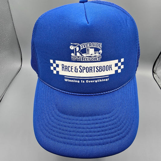 Don Laughlin's Riverside Resort Hotel & Casino Laughlin Nevada Blue Trucker Hat