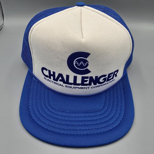 Vintage Challenger Electrical Equipment Corporation J Hats Snapback Trucker Hat