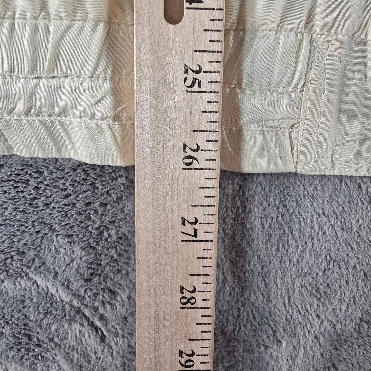 Vintage Nautical Sailing Jacket With Embroidered Crown & Flags Design Zip Front Beige Unisex