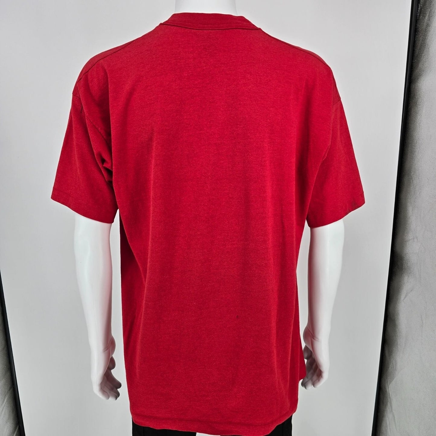 Vintage 1990s Troop 556 Meza Arizona Boy Scouts Single Stitch Red T-Shirt (XL)