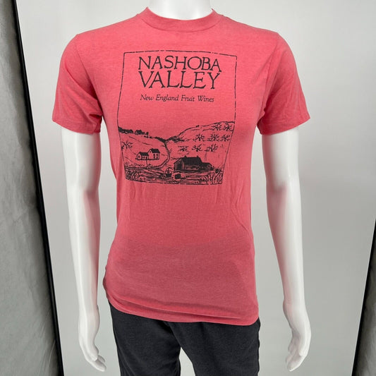 Vintage Nashua Valley Single Stitch Hanes Fifty-Fifty T-Shirt (Small)