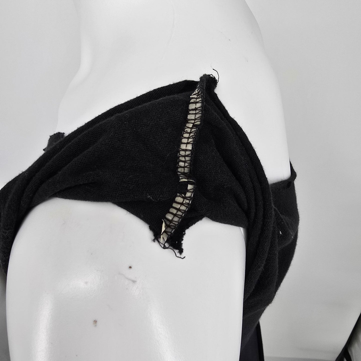 Distressed Metallica Master of Puppets Women's DIY Cutoff Lace Up Tank Top (S)