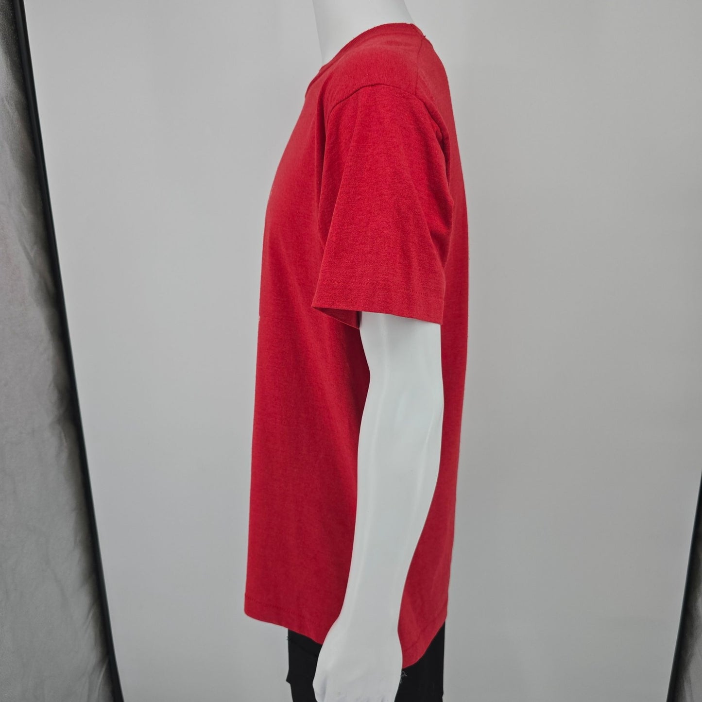 Vintage 1990s Center For Creative Leadership Red Single Stitch T-Shirt (L)