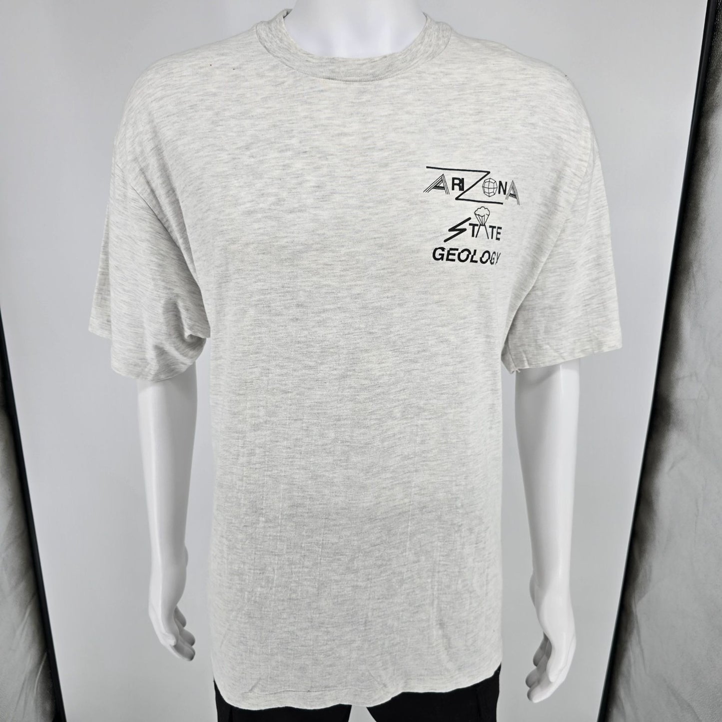 Vintage 1990s Hanes Beefy-T Arizona State Geology 1995-1996 ASU T-Shirt (L/XL)