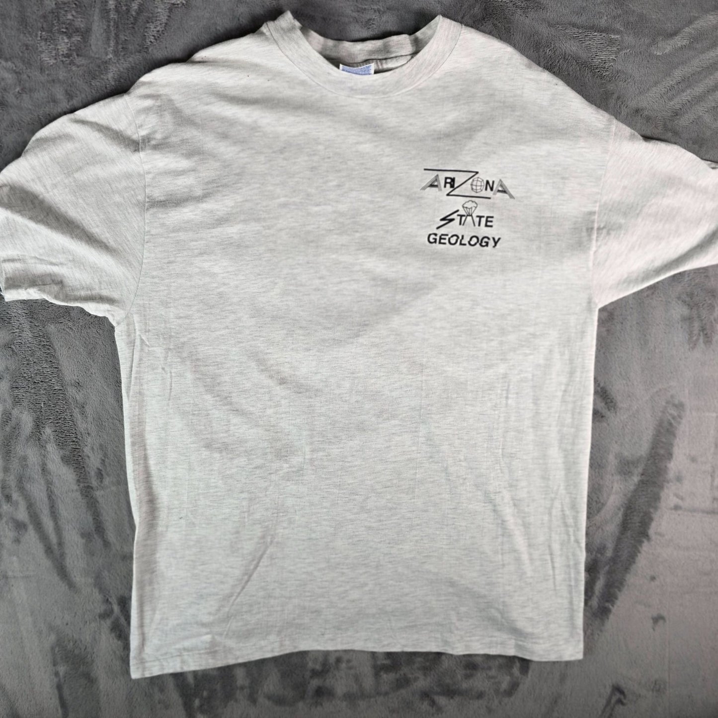 Vintage 1990s Hanes Beefy-T Arizona State Geology 1995-1996 ASU T-Shirt (L/XL)