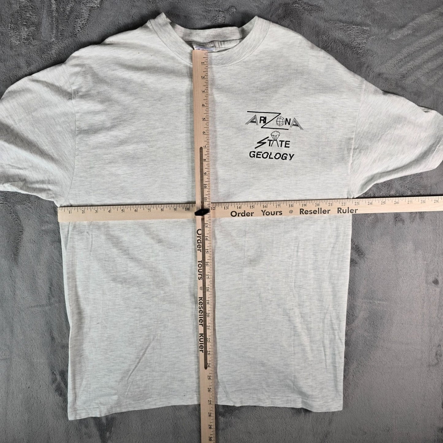 Vintage 1990s Hanes Beefy-T Arizona State Geology 1995-1996 ASU T-Shirt (L/XL)