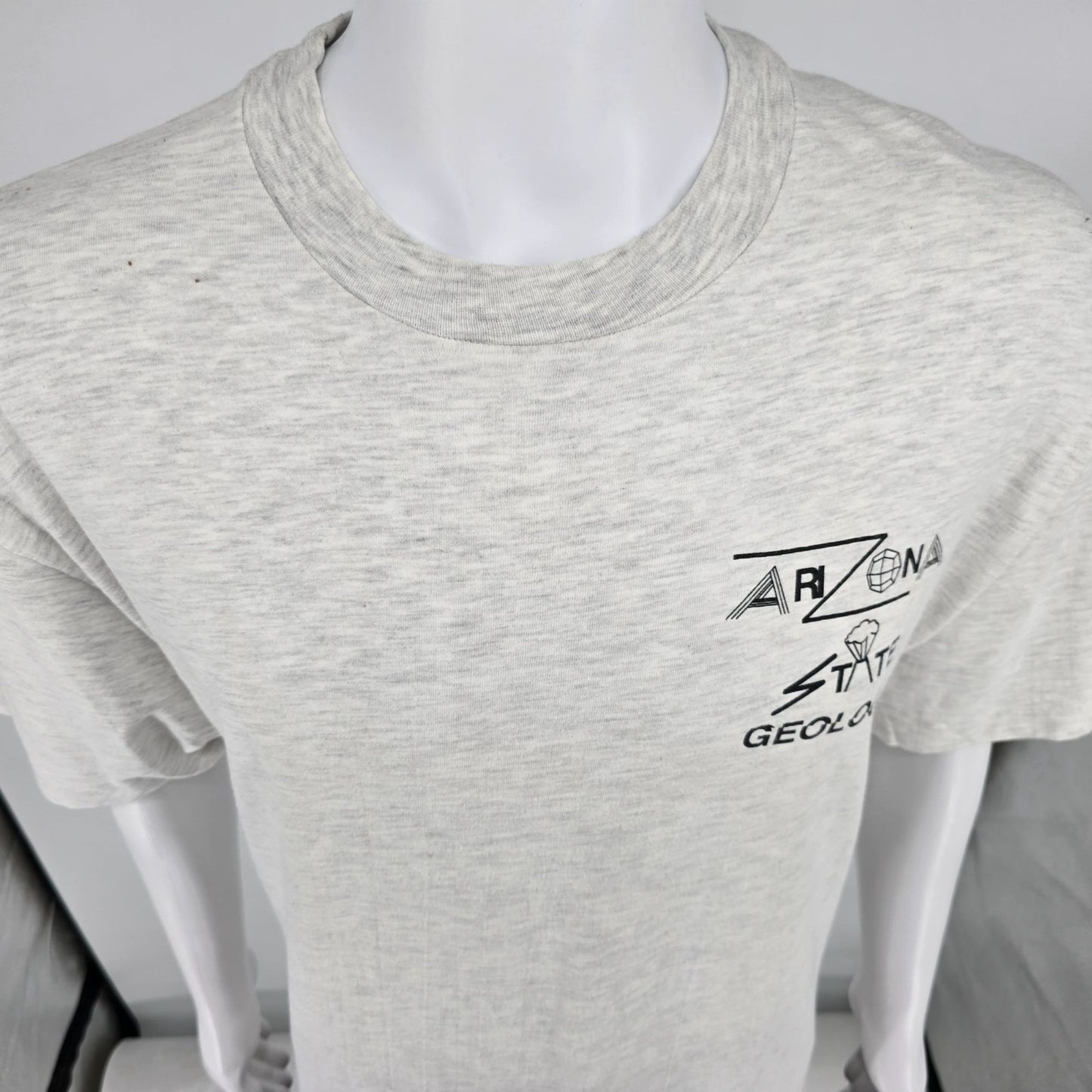 Vintage 1990s Hanes Beefy-T Arizona State Geology 1995-1996 ASU T-Shirt (L/XL)