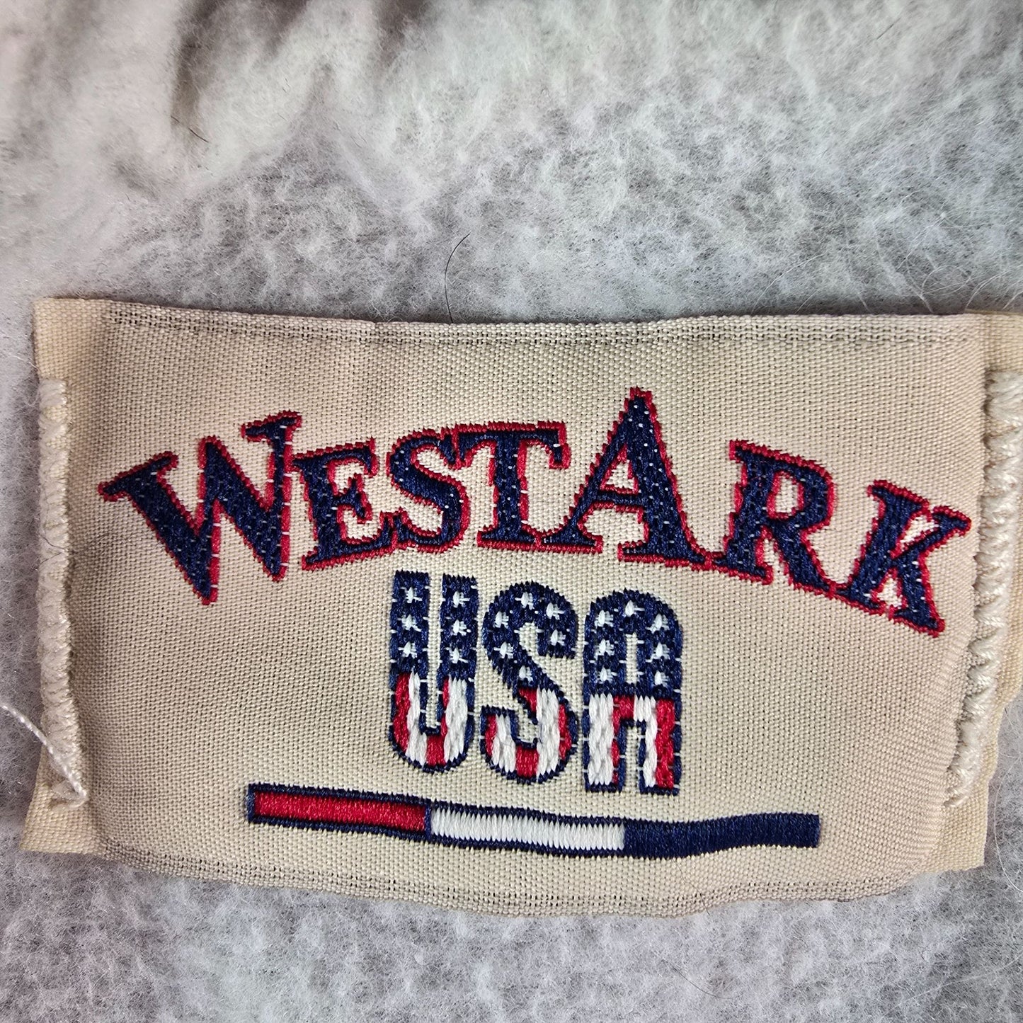 Vintage Y2K WestArk "Jo Ann" Missouri State Parks Passport Satin Jacket (XL)