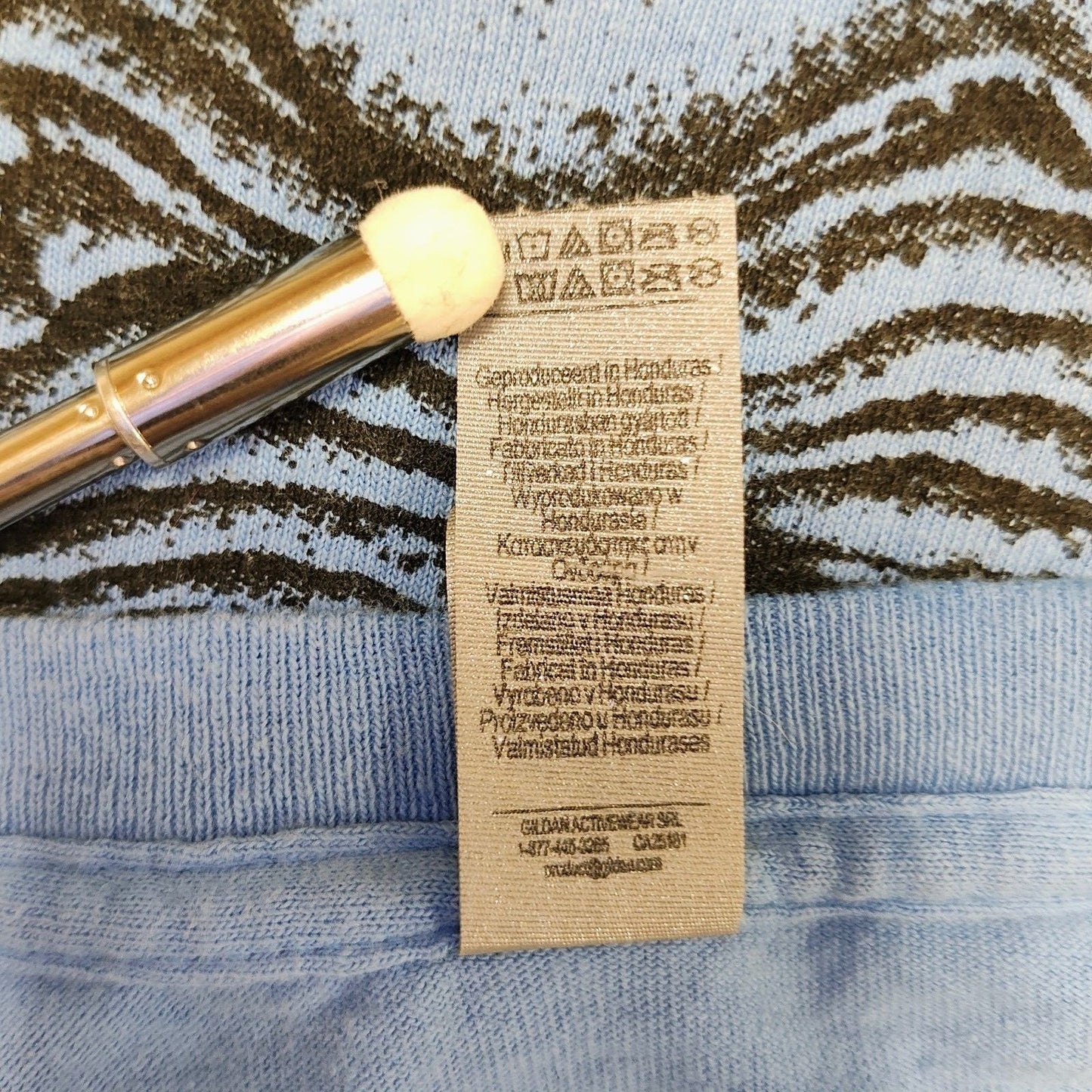 Gildan Heavy Cotton Gorilla Face Front and Back T-Shirt (2XL) *FLAW*