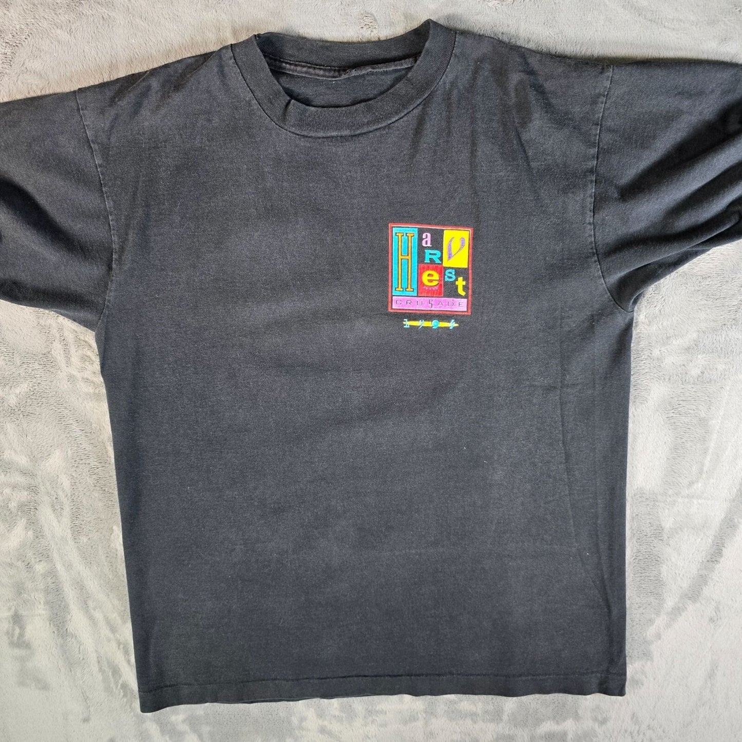 Vintage 1994 Harvest Crusade Evangelical Conference Single Stitch T-Shirt (L)