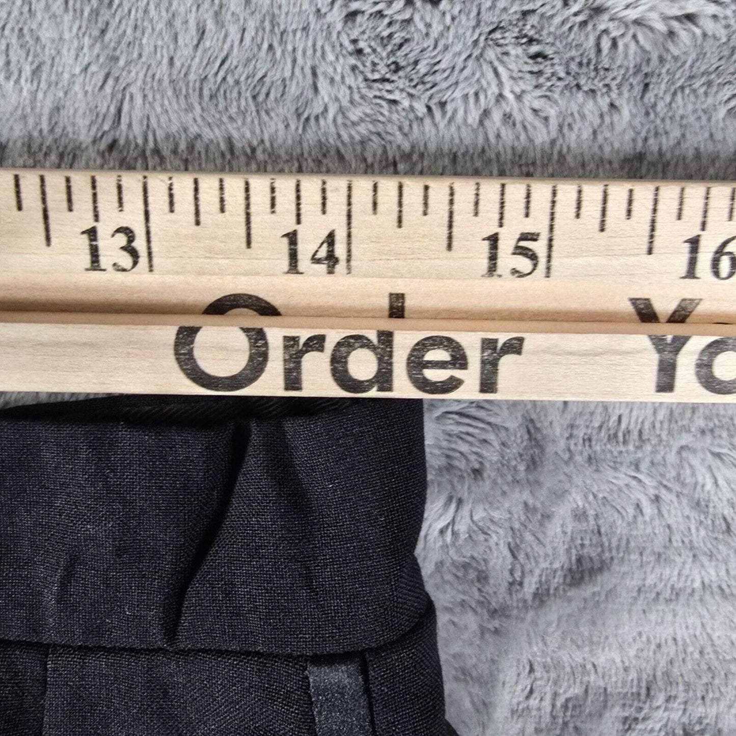 Vintage 1964 Ellis & Violante Philadelphia, PA Black Tuxedo Pants (28x28)