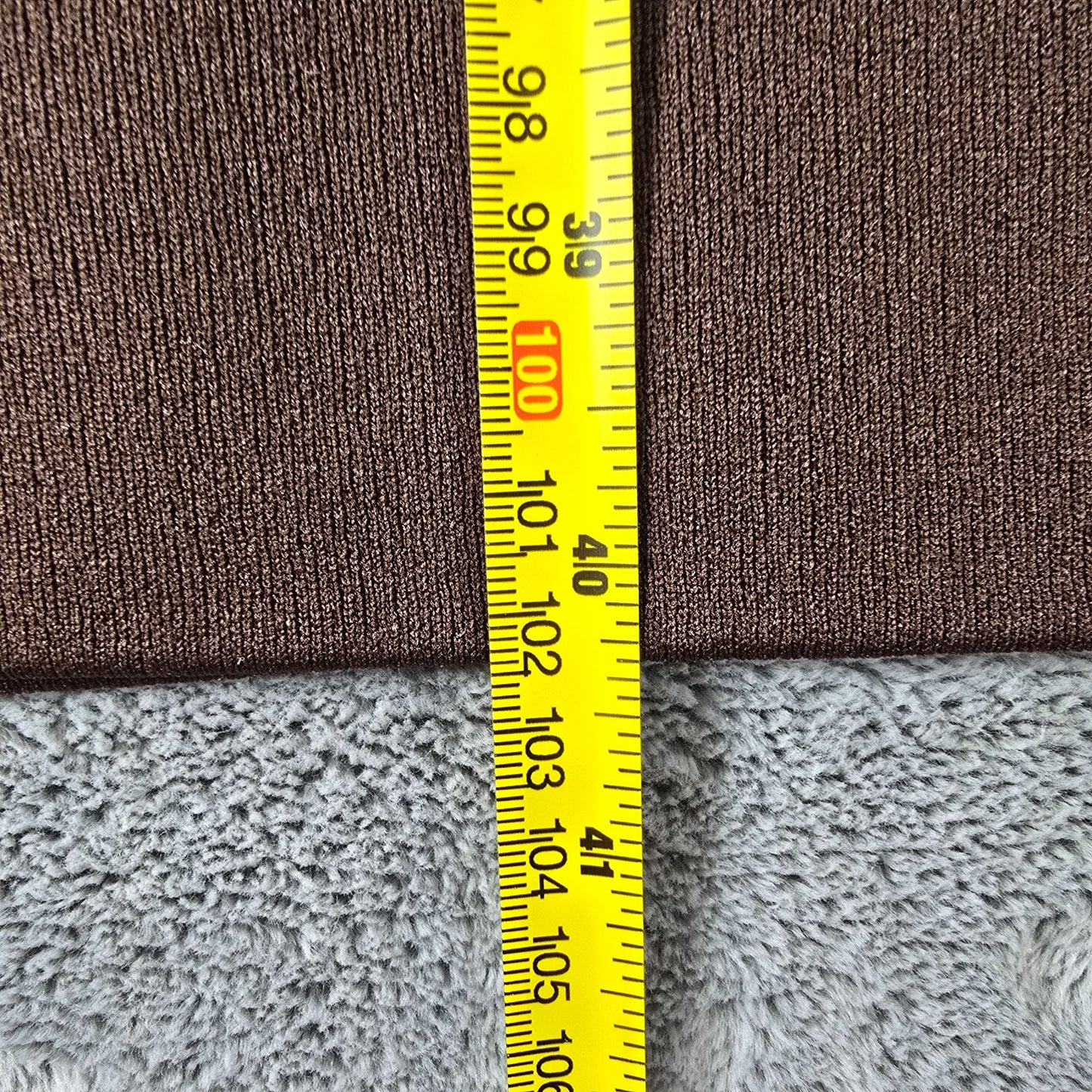 Vintage 1960s Georgia Griffin Fashions Brown Sleeveless Shift Dress (L)