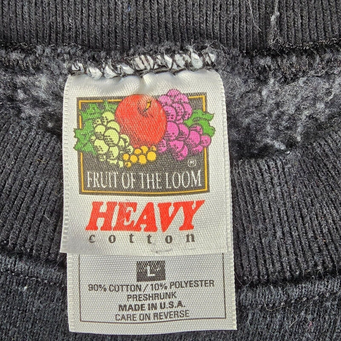 Vintage 1997 Green Bay Packers Super Bowl XXXI Champions Black Sweatshirt (L)