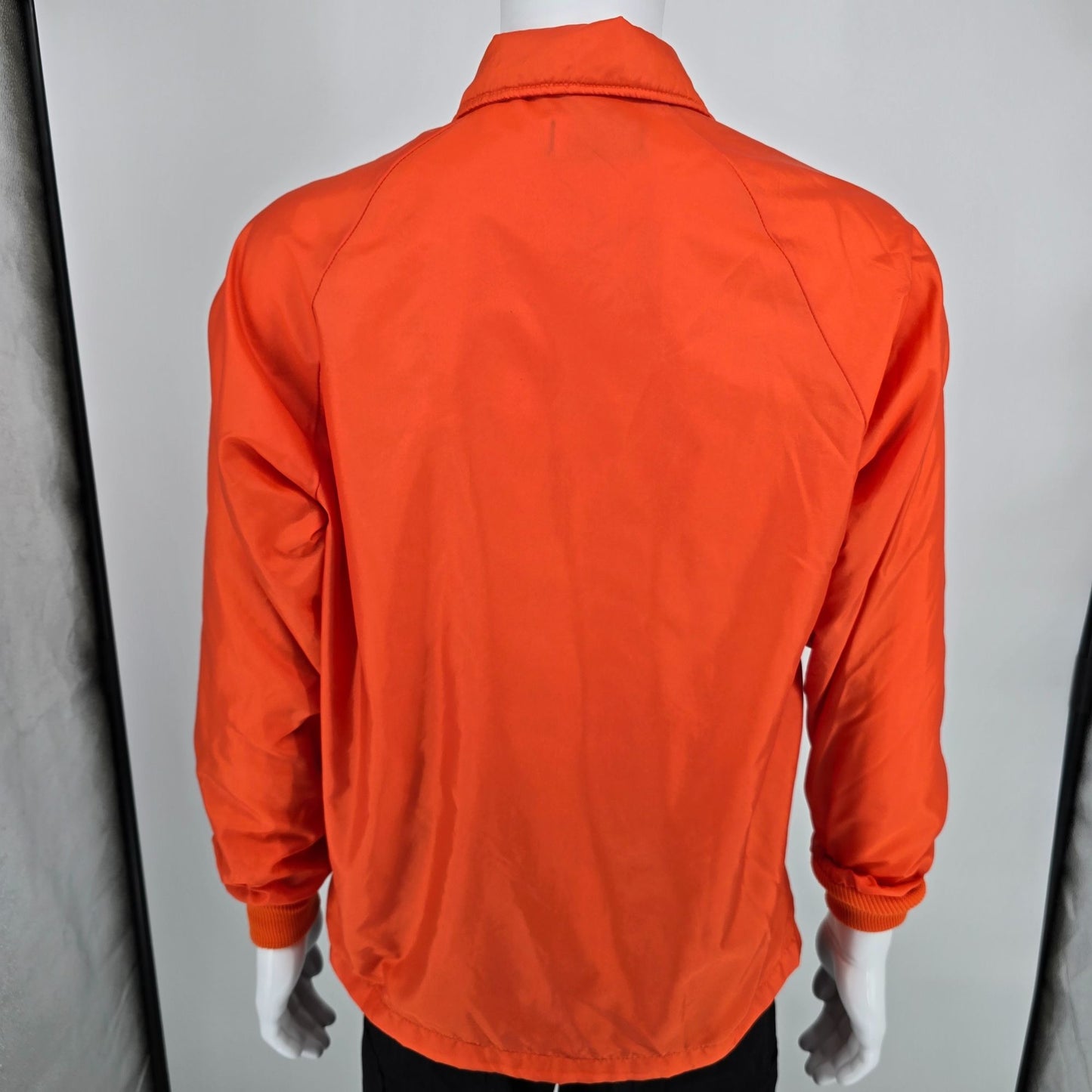 Vintage 1970s Swingster Garst Seed Company Nylon Windbreaker Jacket (M)