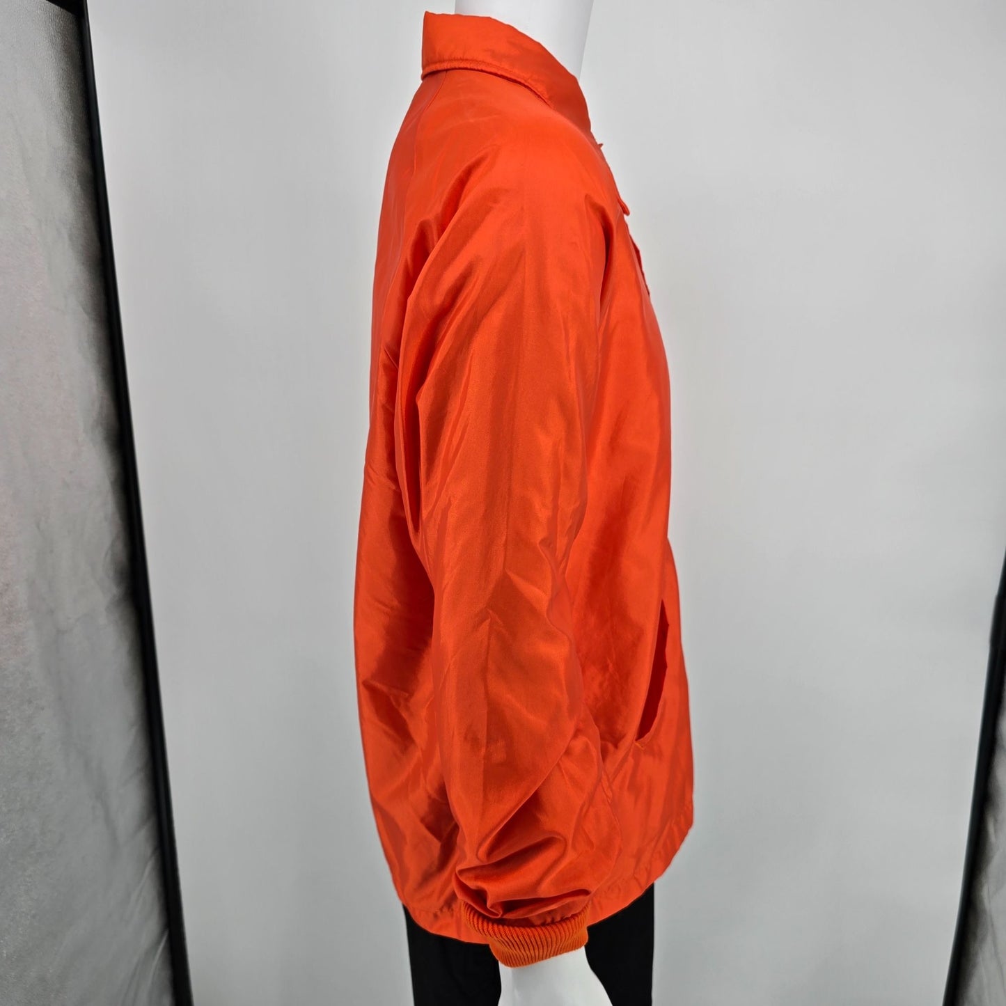 Vintage 1970s Swingster Garst Seed Company Nylon Windbreaker Jacket (M)