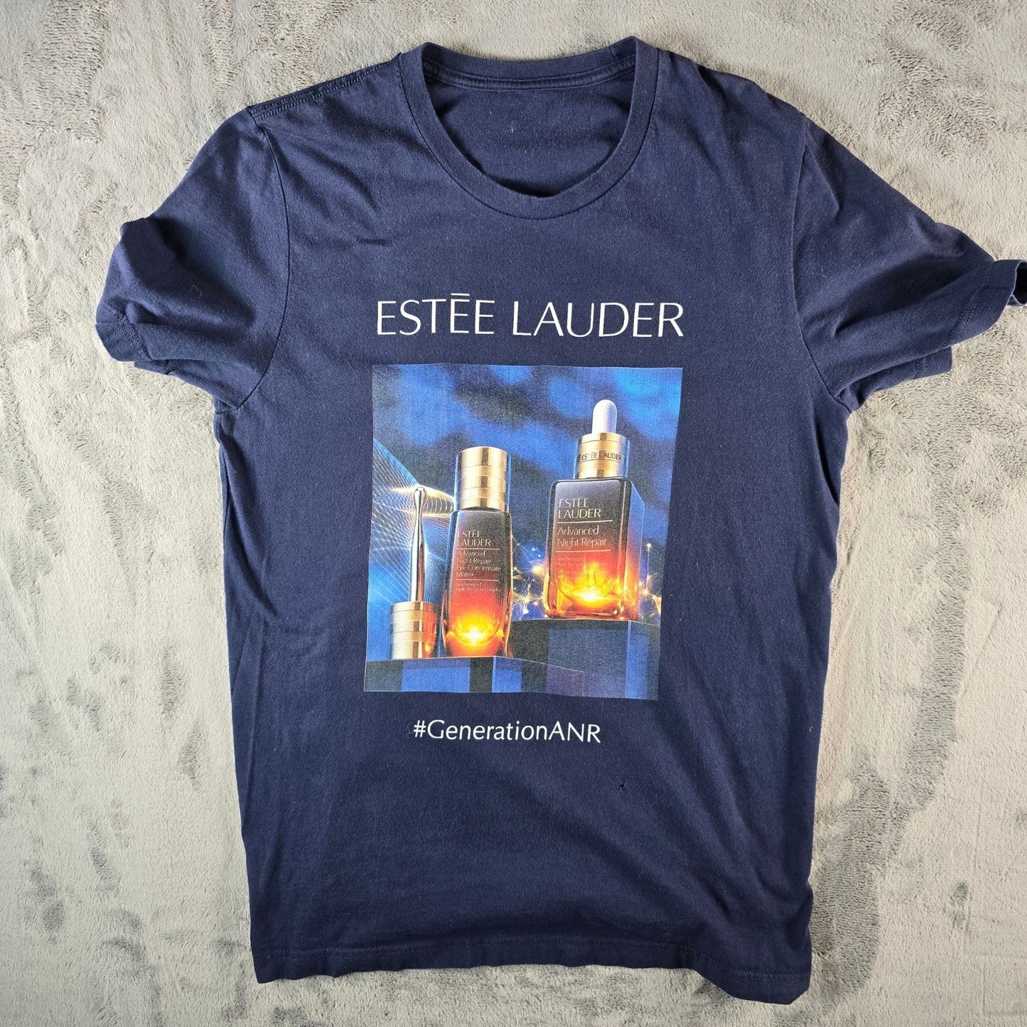 2020 Estée Lauder Advanced Night Repair #GenerationANR Promo T-Shirt (M) *Flaw