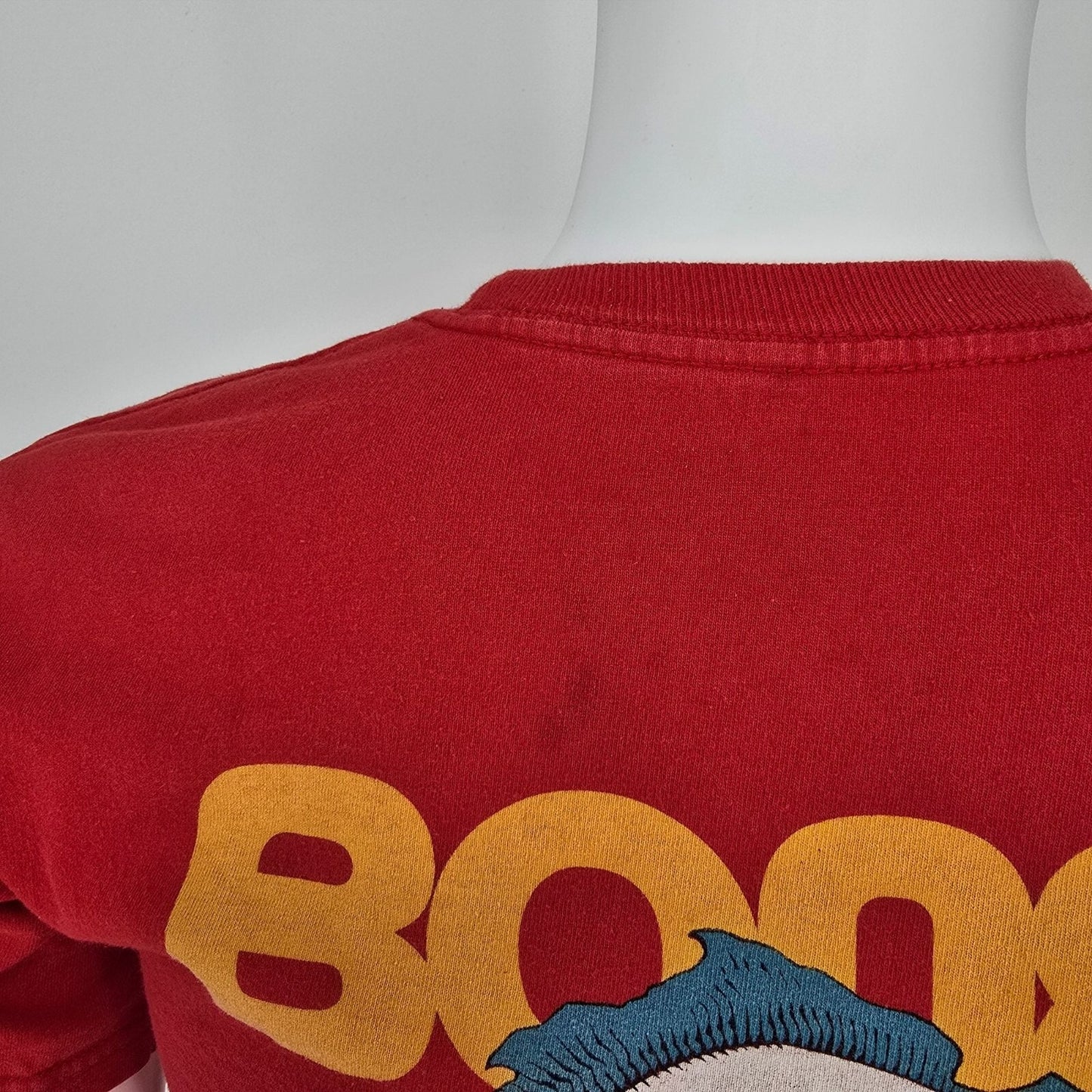 Powell Peralta Bones Ripper Skateboarding Red Graphic T-Shirt (S) *Flaws