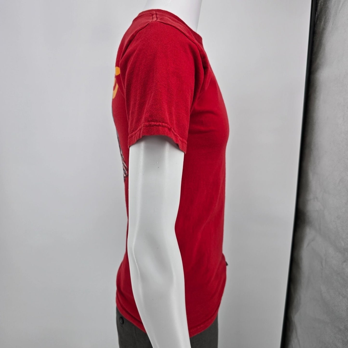 Powell Peralta Bones Ripper Skateboarding Red Graphic T-Shirt (S) *Flaws