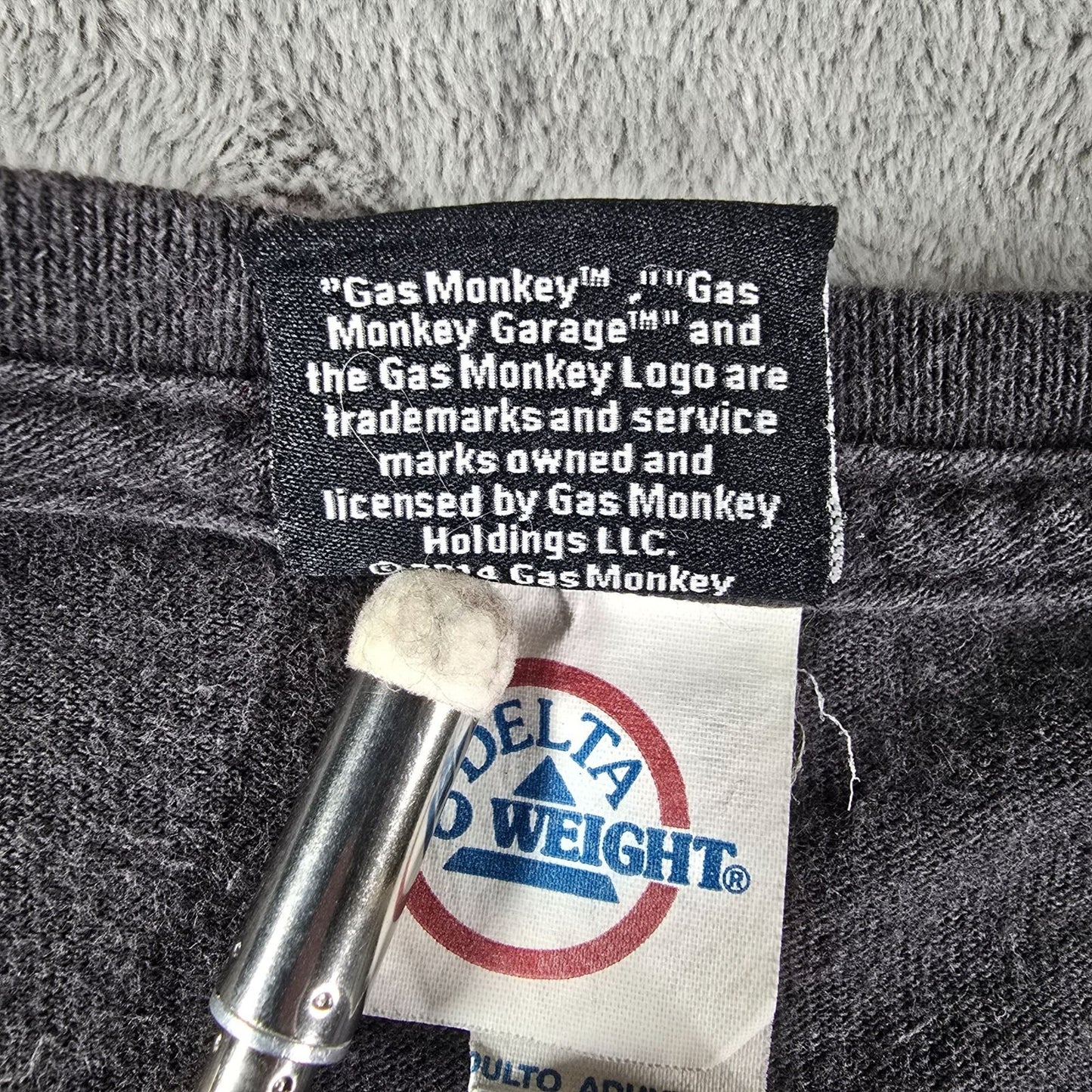 Gas Monkey Garage "Blood, Sweat, and Beers!" Black Graphic T-Shirt (L)