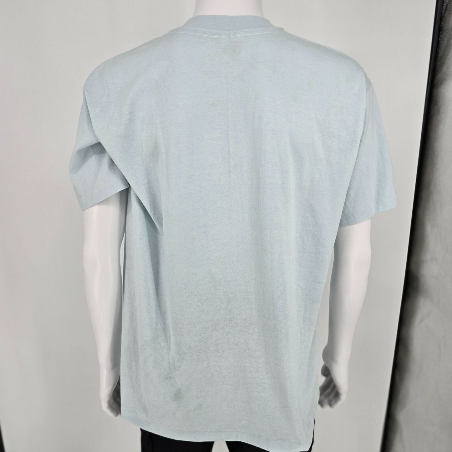Vintage 1980s Hanes Western Cowboy Dancers DIY Fabric Applique T-Shirt (L/XL)