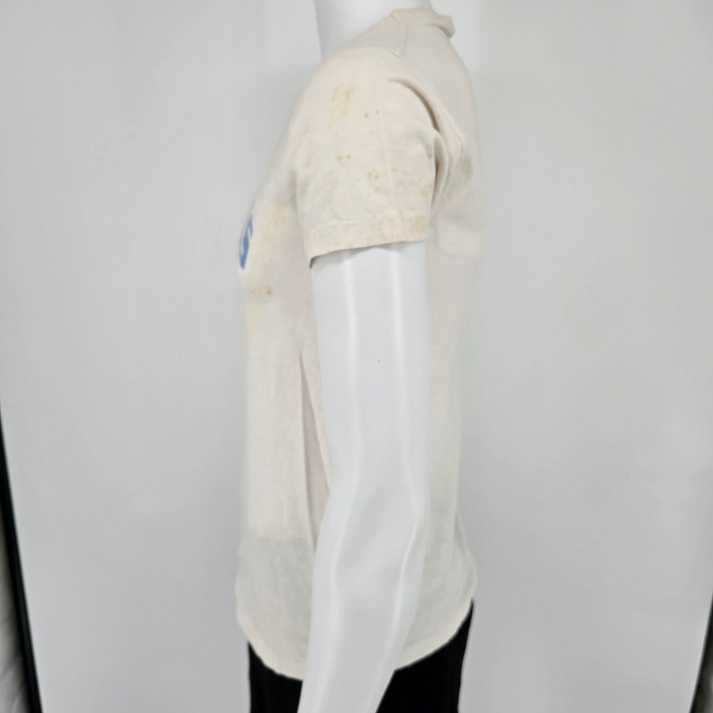 Distressed Vintage 1970s Hanes Walnut Hill Surveillance Cincinnati T-Shirt (S)