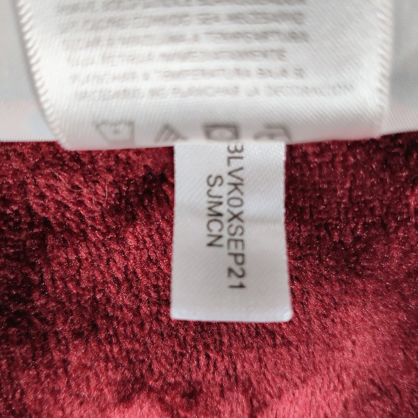 Champion New Mexico State University Aggies NMSU Burgundy Fleece Jacket (Large)