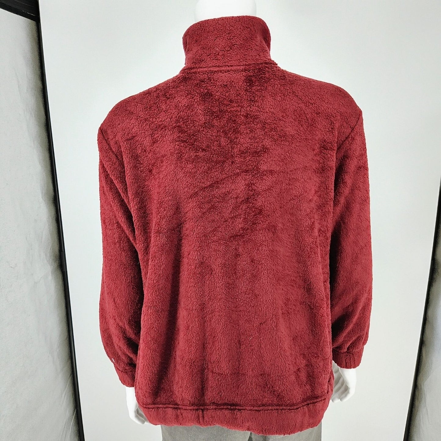Champion New Mexico State University Aggies NMSU Burgundy Fleece Jacket (Large)