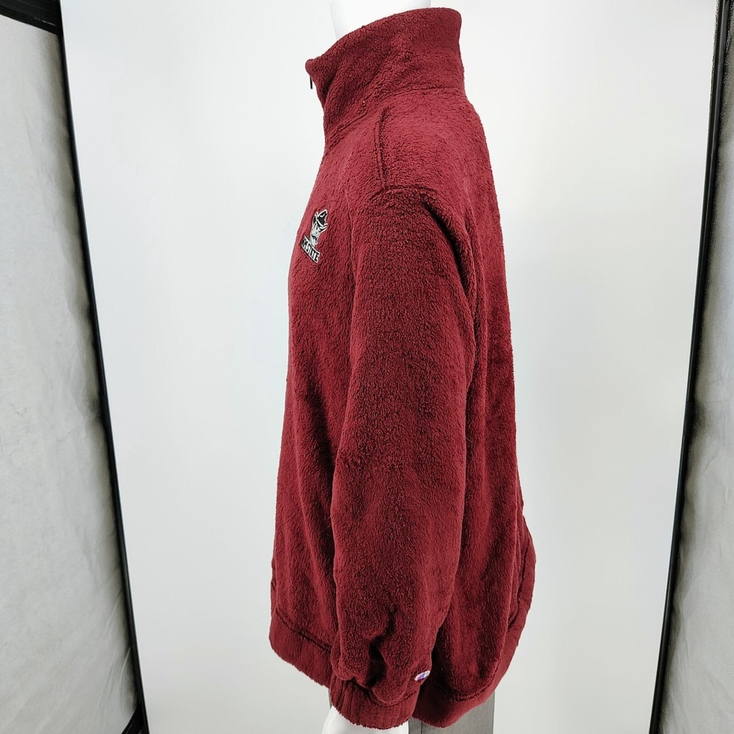 Champion New Mexico State University Aggies NMSU Burgundy Fleece Jacket (Large)