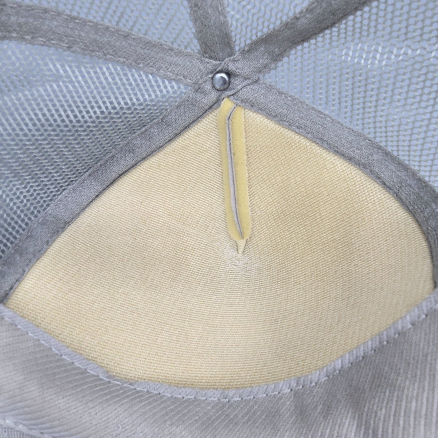 State Street Optometry Redlands California Beige & Orange Sun Cap Trucker Hat