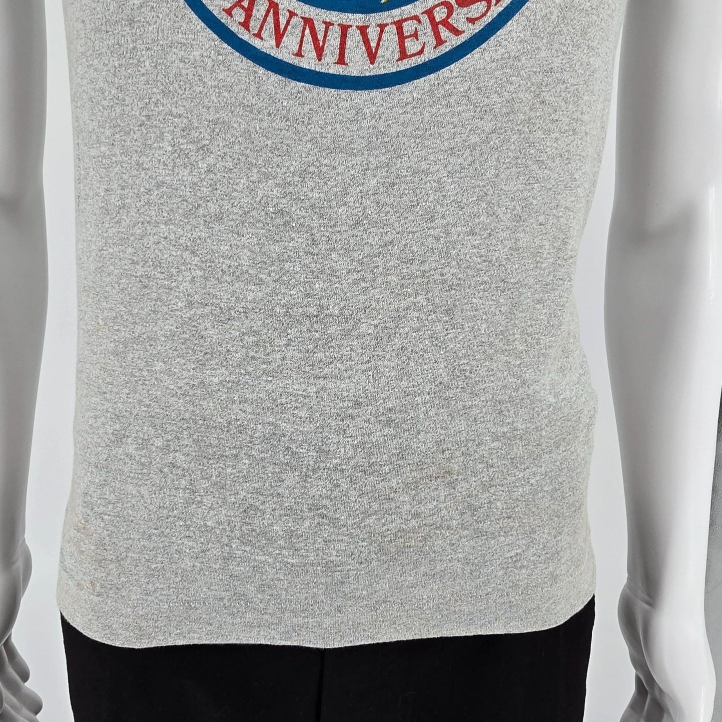 Vintage 1980s Screen Stars Kroger 100th Anniversary 1883-1983 Gray T-Shirt (S)