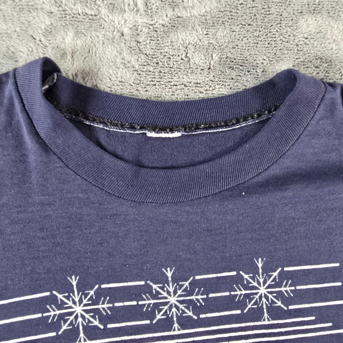 Vintage 1984 Winterfest Salt Fork Cambridge Ohio Long Sleeve T-Shirt (L/XL)