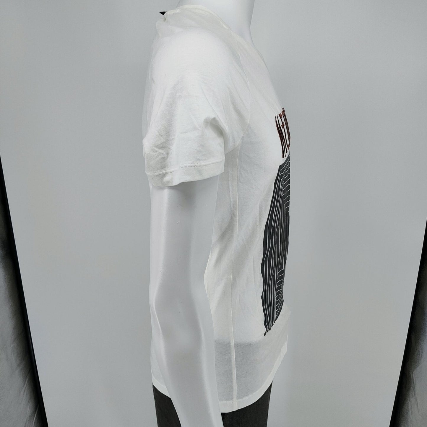NWD F/W 2017 Emporio Armani Men's Embroidered "METROPOLIS" Graphic T-Shirt (S)