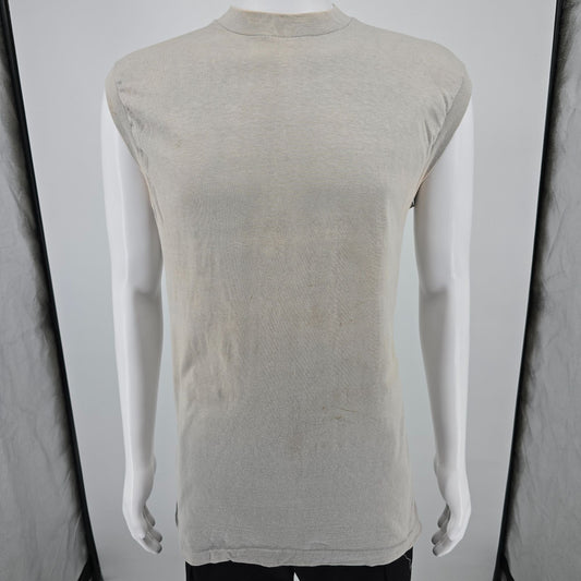 Vintage 1960s JCPenney Towncraft Plus Penn Set Sleeveless Muscle T-Shirt (M/L)