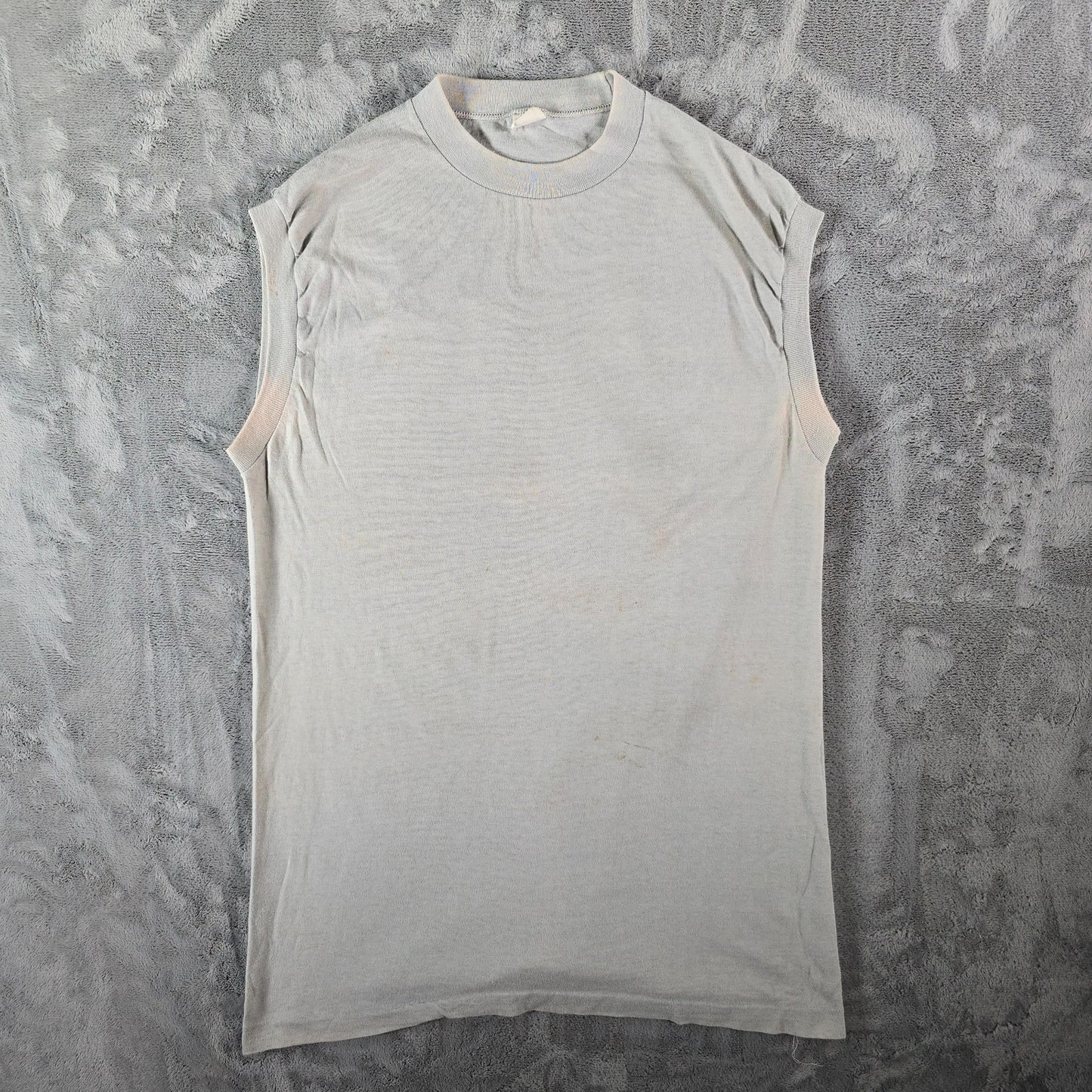 Vintage 1960s JCPenney Towncraft Plus Penn Set Sleeveless Muscle T-Shirt (M/L)